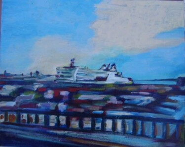 Le ferry Paglia Orba à quai à Marseille
